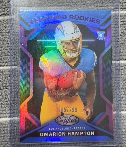 2025 Panini Certified Certified Rookies #CRK-OHN Omarion Hampton — front