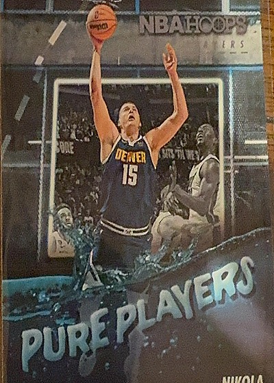 2023-24 Panini NBA Hoops #6 Nikola Jokic Pure Players — front