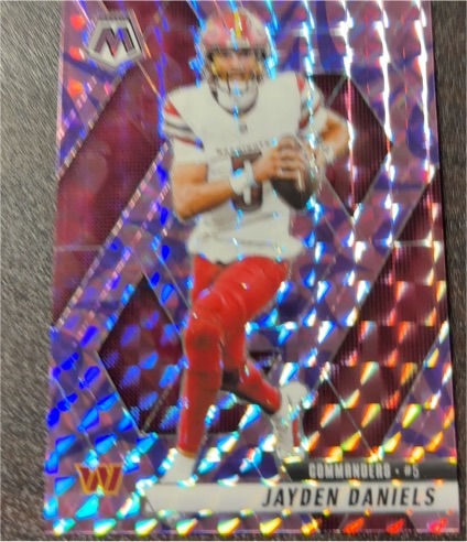 2024 Panini Mosaic #85 Jayden Daniels — front