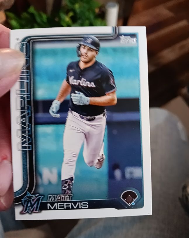 2025 Topps Update #US68 Matt Mervis — front