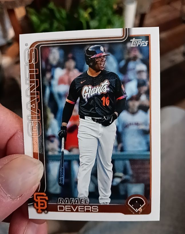 2025 Topps Update #US176 Rafael Devers — front