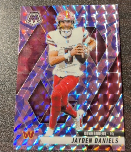 2024 Panini Mosaic #5 Jayden Daniels — front