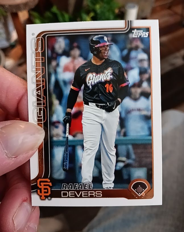 2025 Topps Update Series #US300 Rafael Devers — front