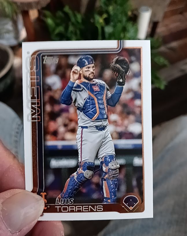 2025 Topps Update #US297 Luis Torrens — front