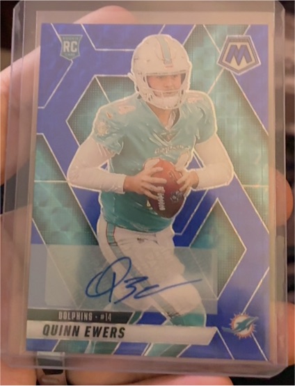 2025 Panini Mosaic #308 Quinn Ewers — front