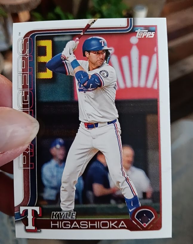 2025 Topps Update #207 Kyle Higashioka — front