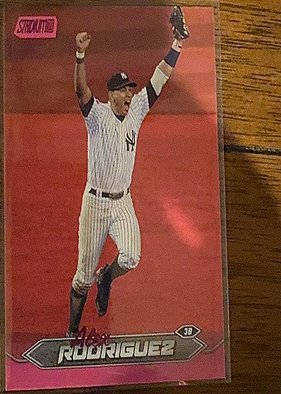2024 Topps Stadium Club #229 Alex Rodriguez Red Foil — front