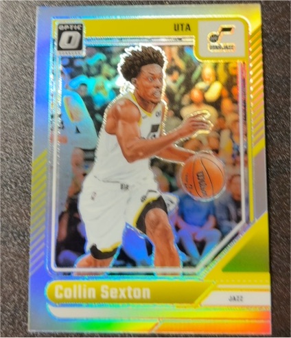 2024-25 Panini Donruss Optic #151 Collin Sexton — front