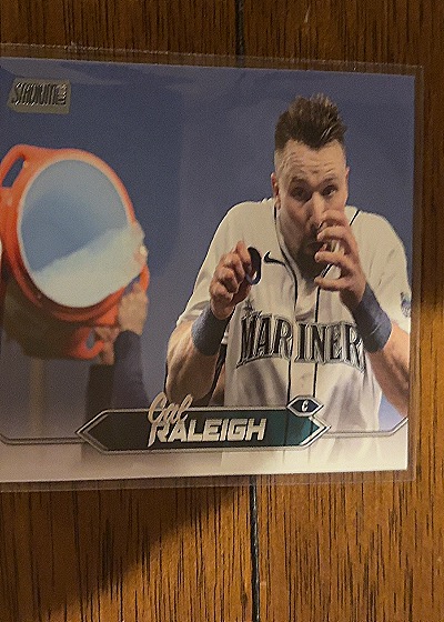 2024 Topps Stadium Club #247 Cal Raleigh — front