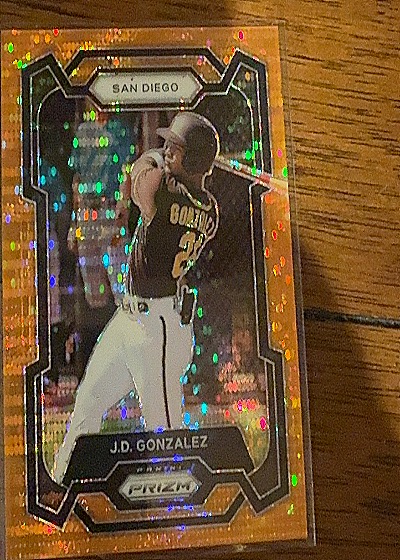 2024 Panini Prizm #111 J.D. Gonzalez — front