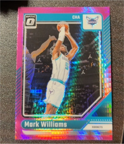 2024-25 Donruss Optic #181 Mark Williams — front
