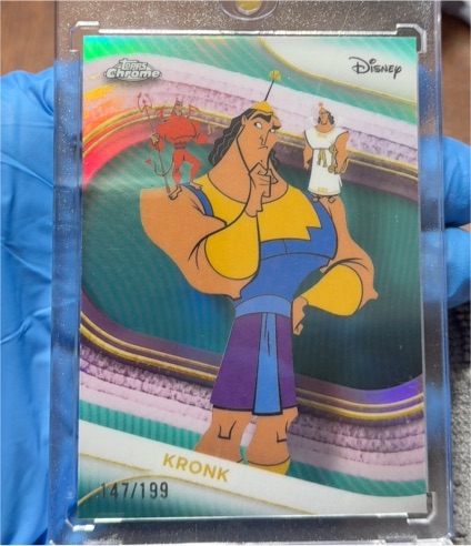 2025 Topps Chrome Disney #22 Kronk — front