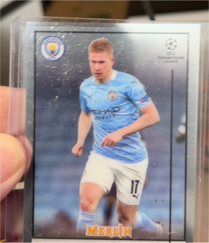 2020-21 Topps Merlin Chrome UEFA Champions League #66 Kevin De Bruyne — front