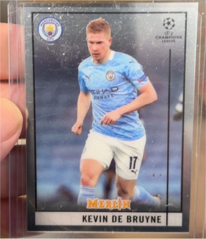 2020-21 Topps Merlin Chrome UEFA Champions League #66 Kevin De Bruyne — front
