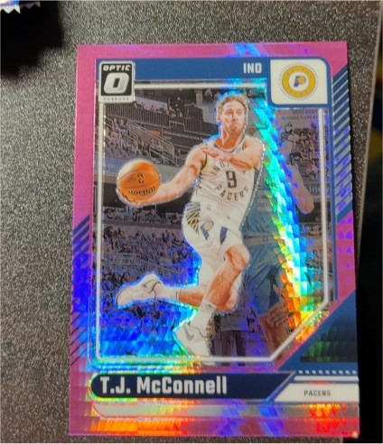 2024-25 Panini Donruss Optic #67 T.J. McConnell — front
