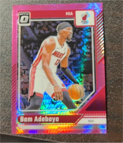 2024-25 Panini Donruss Optic #212 Bam Adebayo — front