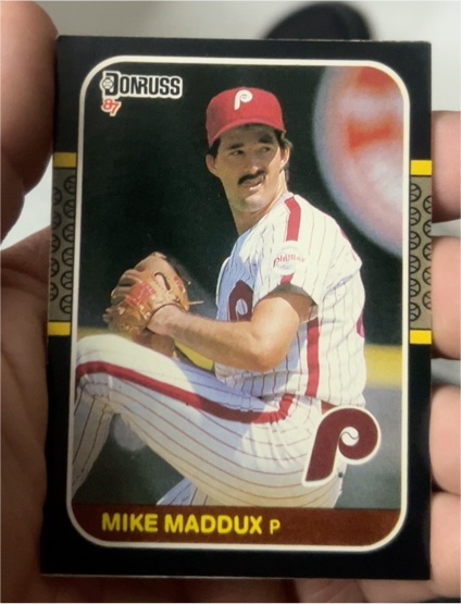1987 Donruss #535 Mike Maddux — front