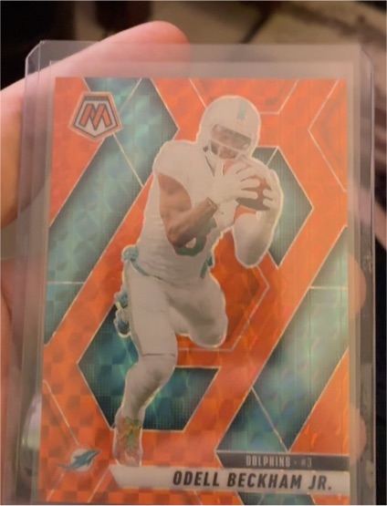 2022 Panini Mosaic #3 Odell Beckham Jr. — front
