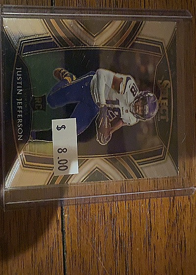2020 Panini Select Premier Level #161 Justin Jefferson — front