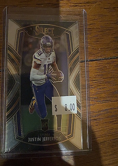 2020 Select #Justin Jefferson RC — front