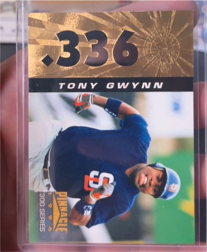 1996 Pinnacle #336 Tony Gwynn — front