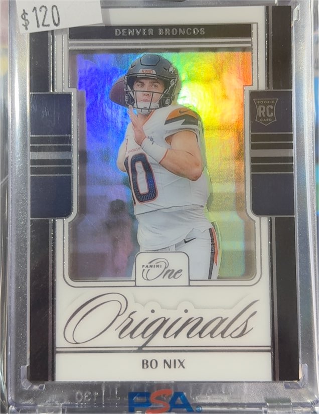 2024 Panini One Originals #OO-BNX Bo Nix — front