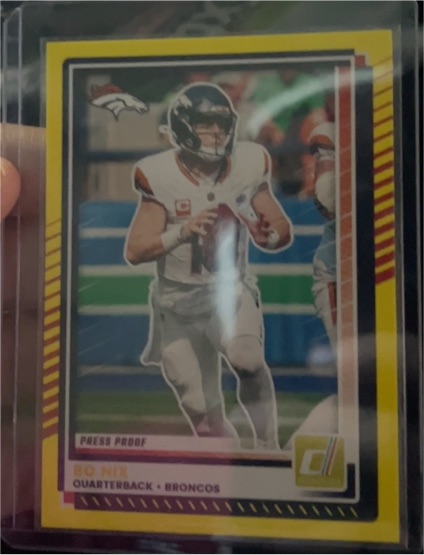 2025 Panini Donruss #39 Bo Nix — front