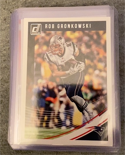 2018 Donruss #185 Rob Gronkowski — front