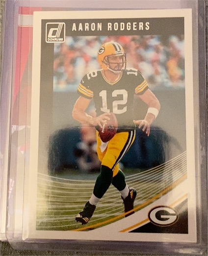 2018 Donruss #103 Aaron Rodgers — front