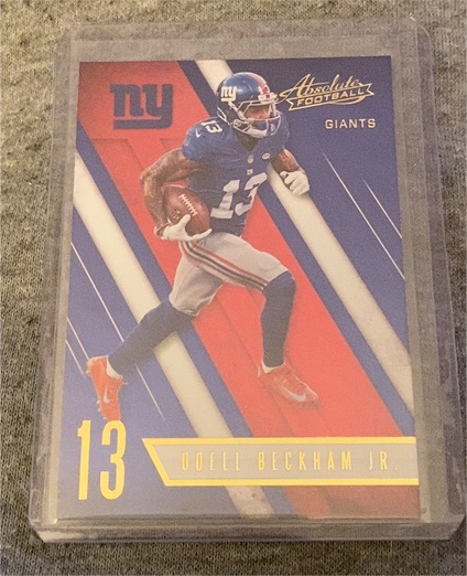 2016 Panini Absolute Football #96 Odell Beckham Jr. — front