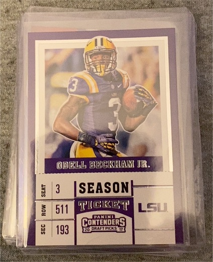 2017 Panini Contenders Draft Picks #79 Odell Beckham Jr. — front