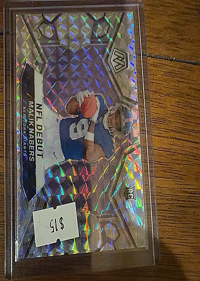 2020 Panini Mosaic NFL Debut Mike LaFleur #NFL Debut — front