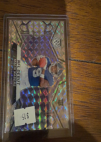 2024 Panini Mosaic NFL Debut #284 Malik Nabers — front