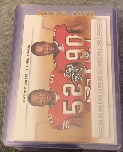 2007 Leaf Rookies & Stars #SR-25 Patrick Willis — front