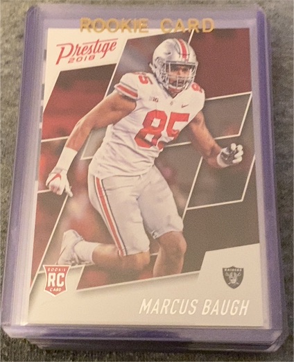 2018 Panini Prestige #217 Marcus Baugh — front