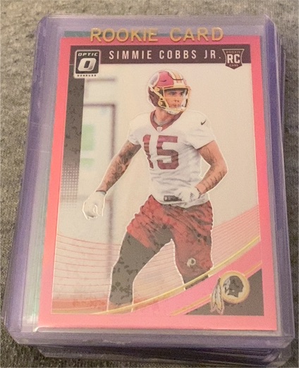 2018 Panini Donruss Optic #126 Simmie Cobbs Jr. — front