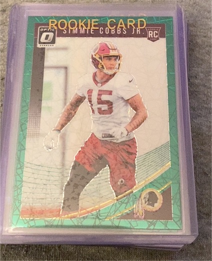 2018 Donruss Optic #126 Simmie Cobbs Jr. — front