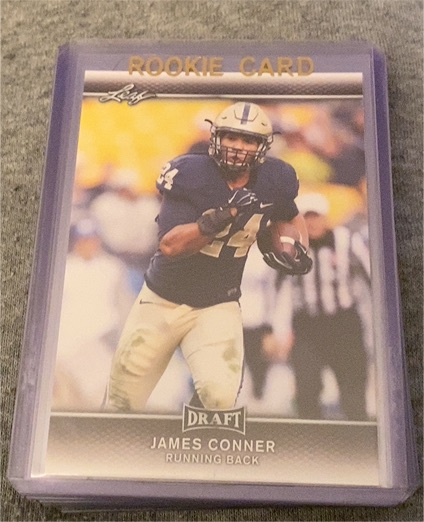 2017 Leaf Draft #32 James Conner — front