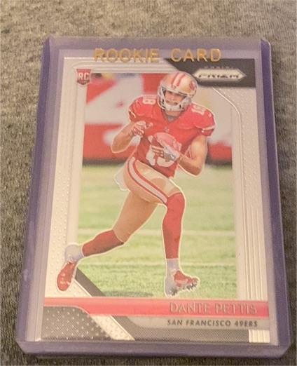2018 Panini Prizm #218 Dante Pettis — front