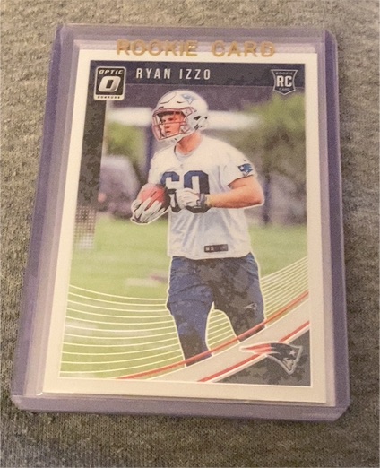 2018 Donruss Optic #124 Ryan Izzo Rookie Card — front