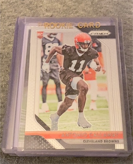 2018 Panini Prizm #232 Antonio Callaway — front