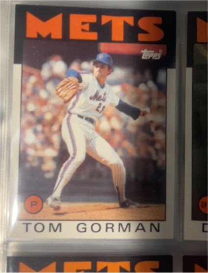 1986 Topps #414 Tom Gorman — front