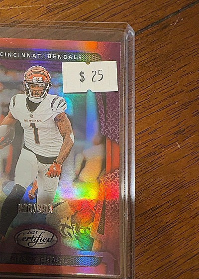 2024 Panini Select #1 Ja'Marr Chase — front