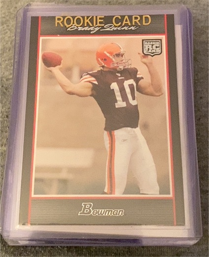 2007 Bowman #112 Brady Quinn — front