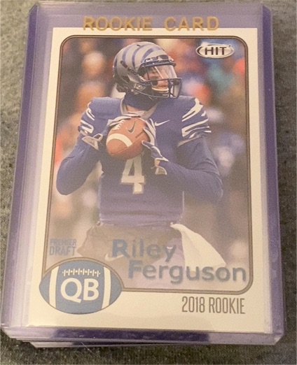 2018 Sage Hit #11 Riley Ferguson — front