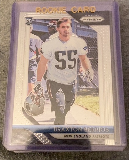 2018 Panini Prizm #287 Braxton Berrios — front
