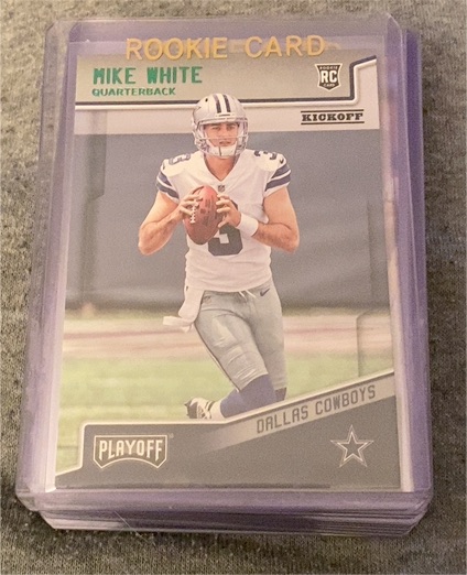 2018 Panini Playoff Kickoff #239 Mike White — front