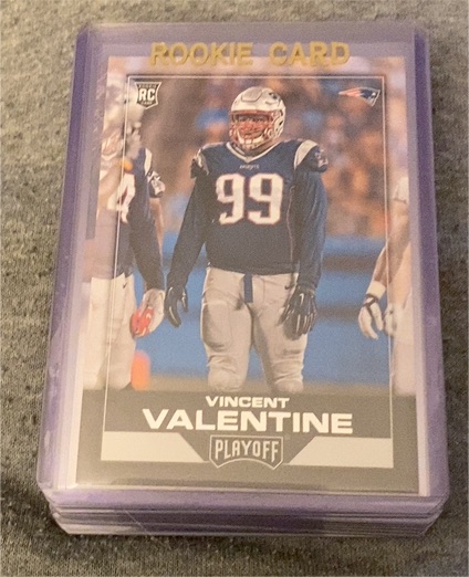 2016 Panini Playoff #258 Vincent Valentine — front