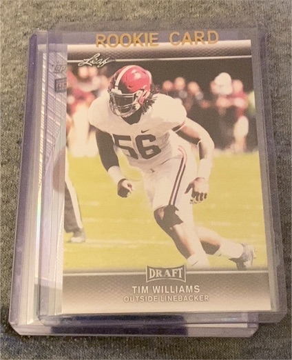 2017 Leaf Draft #56 Tim Williams — front