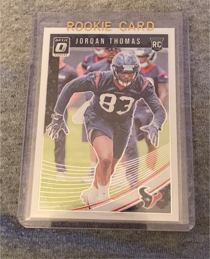 2018 Donruss Optic #102 Jordan Thomas — front